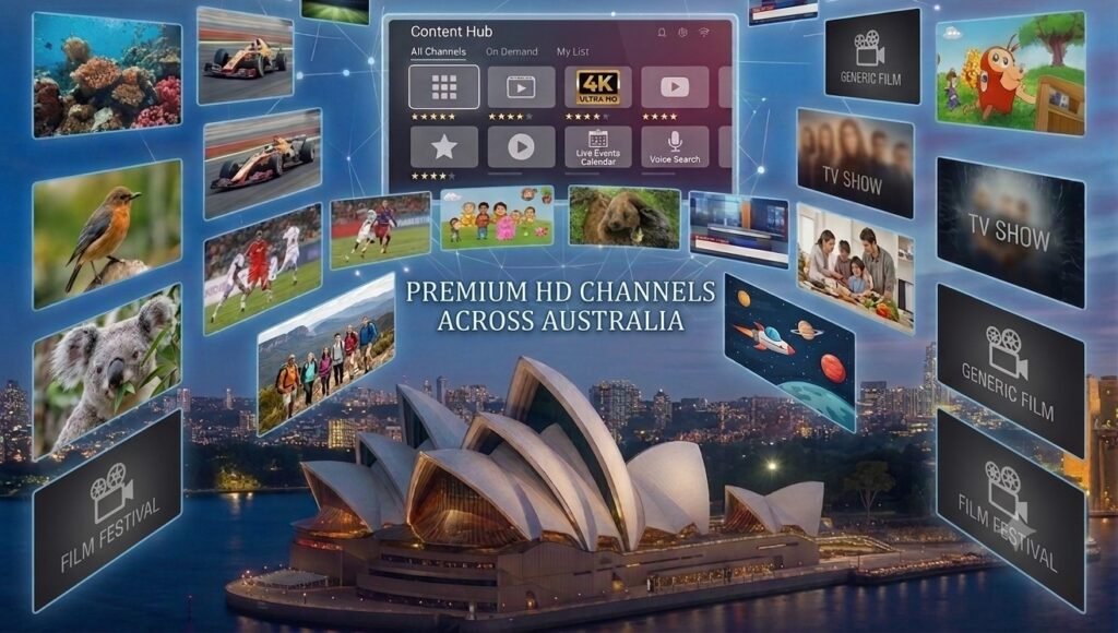 Top HD IPTV Australia channels to Watch in australia-IPTV 2026