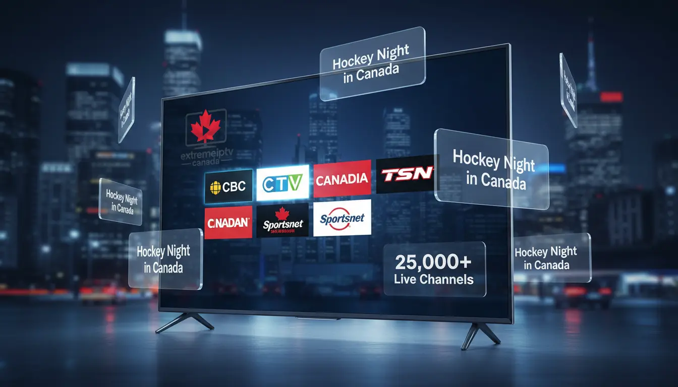 Extreme IPTV Canada Complete EPG Guide