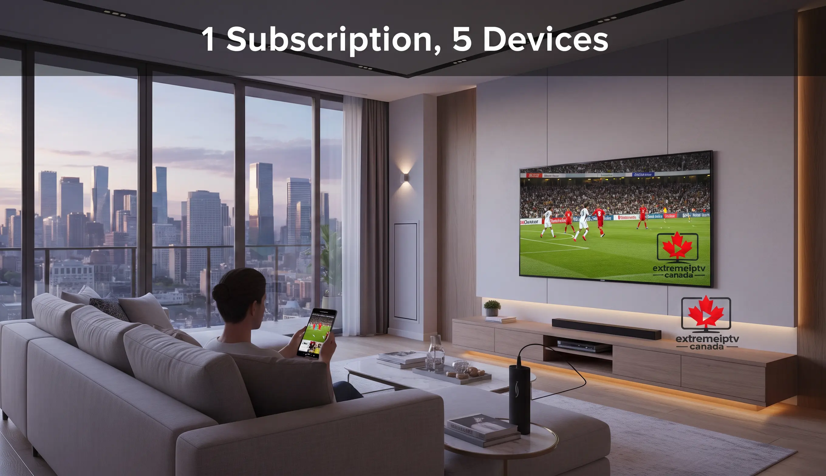 Extreme IPTV Canada Multi-Device Compatible